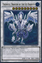 Trishula, Dragon of the Ice Barrier - AP08-EN001 - Ultimate Rare - Unlimited Edition